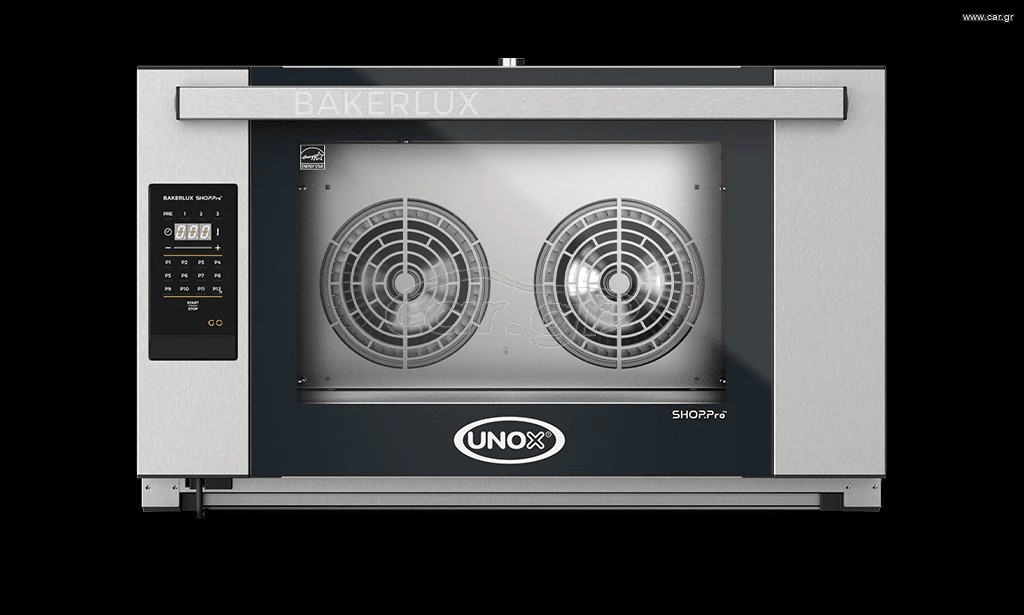 INOXWEB 2027-ΦΟΥΡΝΟΣ BAKERLUX SHOP.Pro™ GO UNOX ΓΙΑ 4 ΤΑΨΙΑ 60Χ40