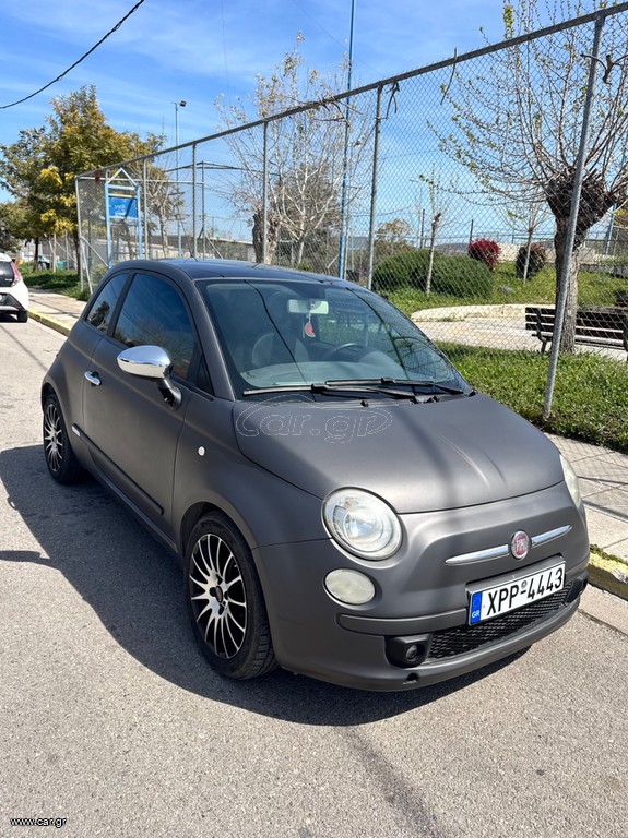 Fiat 500 2012 110 hp  ΜΑΤ - ΠΑΝΟΡΑΜΑ - ΑΥΤΟΜΑΤΟ- ΔΕΡΜΑ