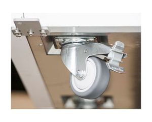 INOXWEB 2027-Πάγκος συντήρησης QRG 3100SG - GN 1/1 (ΑΠΟΜΑΚΡΥΣΜΕΝΗΣ ΣΥΝΔΕΣΗΣ REMOTE/ ΜΕ ΓΥΑΛΙΝΗ ΠΟΡΤΑ) CH-QRG 3100SG-thumb-2