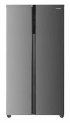Heinner HSBS-HM532NFINVXD Ψυγείο Ντουλάπα 532lt Total NoFrost Υ177xΠ91xΒ67εκ