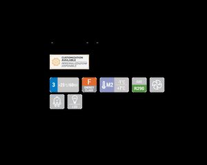 INOXWEB 2026-Ψυγείο Self Service FT 188B - 180lt (Μαύρο χρώμα) CH-FT 188B-thumb-5