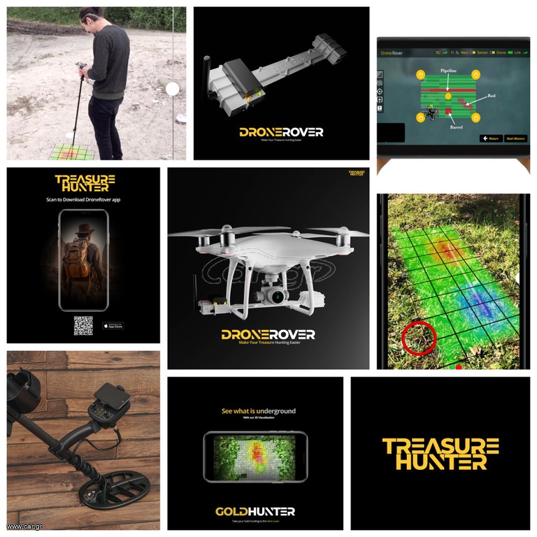 DRONE ROVER TREASURE HUNTER