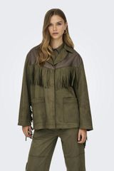 Only Frange Γυναικείο Life Faux Suede Jacket 15351944