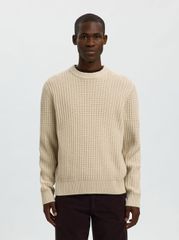 Selected Tom Ανδρικό Structure Crewneck Πλεκτό 16099207