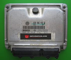 ΕΓΚΕΦΑΛΟΣ AUDI SEAT SKODA VOLKSWAGEN AROSA 1.0 BOSCH 0261204995 030906032B ENGINE CODE ALD ME7.5.10 ΞΕΚΛΕΙΔΩΤΟΣ ΕΤΟΙΜΟΣ - ΕΓΓΥΗΣΗ