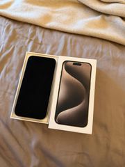 Iphone 15 pro 512 gb  Χρωμα natural titanium