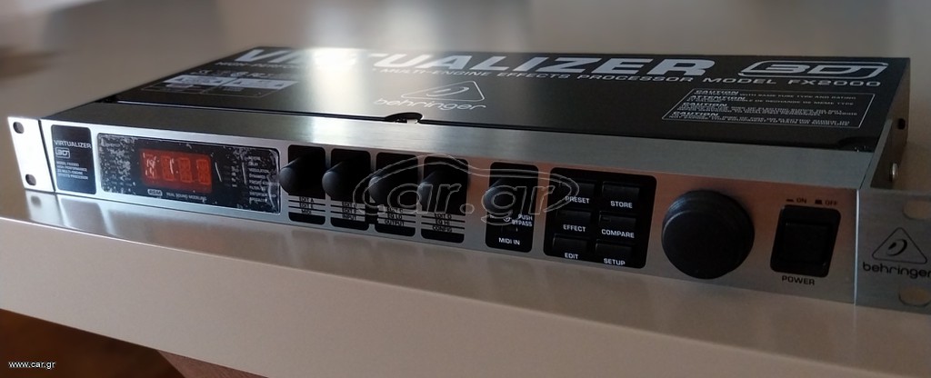 ΠΟΛΥΕΠΕΞΕΡΓΑΣΤΗΣ  ΕΦΕ  BEHRINGER  VIRTUALIZER 3D  FX-2000