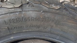 Ελαστικό 215-65R16 BFGOODRICH 1 τεμ.-thumb-2