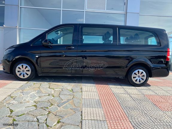 Mercedes-Benz Vito 2018 *ΕΛΛΗΝΙΚΟ*TOURER PRO DARK EDITION* EXTRA LONG *9Θ*BOOK SERV
