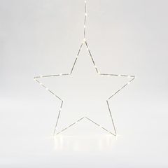 ΑΣΗΜΙ ΑΣΤΕΡΙ ΦΩΤΙΖΟΜΕΝ0 40cm, 40 MINI LED ΣΤΟ ΑΣΤΕΡΙ ΚΑΙ 15 MINI LED ΣΤΟ ΚΑΛΩΔΙΟ, ΣΤΑΘΕΡΟΣ ΜΕΤΑΣΧΗΜΑΤΙΣΤΗΣ, ΑΣΗΜΙ ΧΑΛΚΙΝΟ ΚΑΛΩΔΙΟ, ΘΕΡΜΟ ΛΕΥΚΟ LED, ΠΡΟΕΚΤΑΣΗ ΠΑΡΟΧΗΣ 3m, IP44 Eurolamp 600-22417