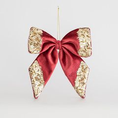 ΒΕΛΟΥΔΙΝΟΣ ΦΙΟΓΚΟΣ, ΜΠΟΡΝΤΩ, ΜΕ GLITTER, 20x20cm Eurolamp 600-44761