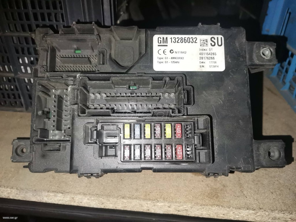 BODY computer, "13286032",OPEL CORSA  D, 06-12.