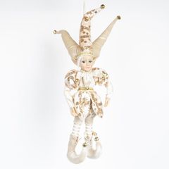 ΑΡΛΕΚΙΝΟΣ ΜΕ ΧΡΥΣΑ ΡΟΥΧΑ, 40.6cm Eurolamp 600-46480