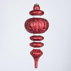ΠΛΑΣΤΙΚΟ ΣΤΟΛΙΔΙ, ΑΣΠΡΟ ΚΟΚΚΙΝΟ, 31cm Eurolamp 600-46427