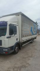 Καρότσα Κουρτίνα MAN 2009 TGL 12-210 για ανταλλακτικά-thumb-3