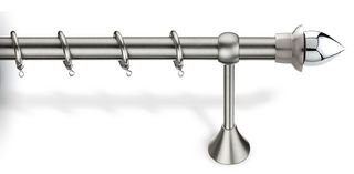 Κουρτινόβεργα νίκελ ματ Φ25 7013 Viobrass