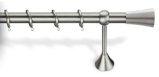 Κουρτινόβεργα νίκελ ματ Φ25 7030 Viobrass