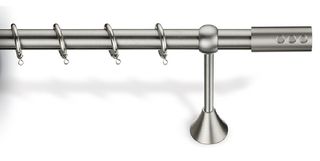 Κουρτινόβεργα νίκελ ματ Φ25 7005 Viobrass