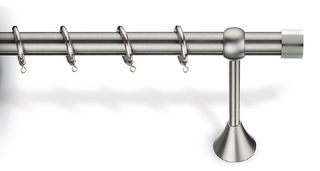 Κουρτινόβεργα νίκελ ματ Φ25 7090 Viobrass