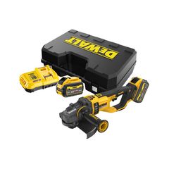 DCG460X2-QW Γωνιακός Τροχός 230mm 54V (2x9.0Ah) - ΜΕ ΜΠΑΤΑΡΙΑ & ΦΟΡΤΙΣΤΗ - DEWALT (#DCG460X2-QW)