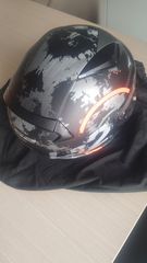 ΚΡΑΝΟΣ LS2 FF353 RAPID CIRCLE TITANIUM FLUO SMALL-thumb-6