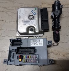 FIAT 500  1.3 DIESEL (08-18) ΣΕΤ ΕΓΚΕΦΑΛΟΣ -ΚΛΕΙΔΙ-ΙΜΟΜΠΙΛΑΙΖΕΡ 51871692