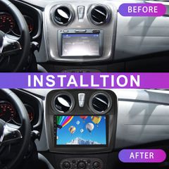 Dacia Logan (2012-2019) Android οθόνη 9" 2+32GB Ασύρματο CarPlay & Aσύρματο Android Auto | GPS | EQ | WiFi-thumb-3