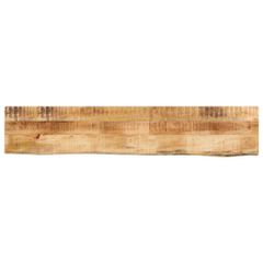 Επιφάνεια Τραπεζιού 160x30x3,8 εκ. Live Edge Μασίφ Ξύλο Μάνγκο 370388