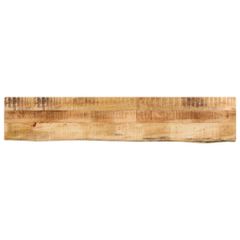 Επιφάνεια Τραπεζιού 140x40x3,8 εκ. Live Edge Μασίφ Ξύλο Μάνγκο 370399