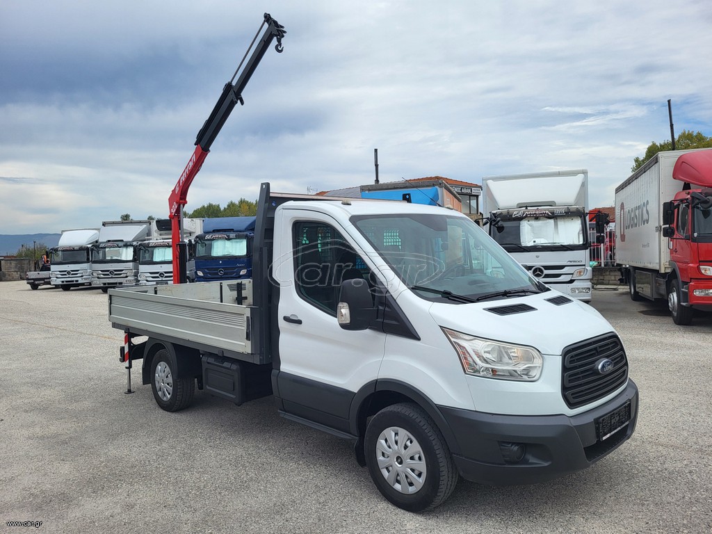 Γερανός-Φορτηγά Με Γερανό Ford 2014 TRANSIT 3,5t ΜΕ ΓΕΡΑΝΟ FERRARI 322