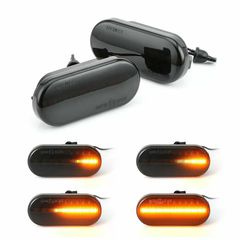 Led φλας φτερού για Citroen Berlingo, Jumpy, Saxo, Xsara, Xantia / Peugeot 106, 306, 806, Partner, Jumpy / Fiat Scudo, Ulysse - φιμέ με τρεχούμενο φλας - σετ 2τμχ.-thumb-1