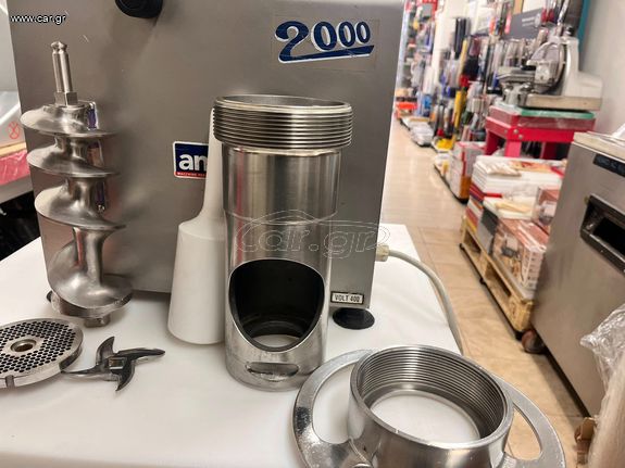 Κρεατομηχανή AMB TC 32 INOX-thumb-17
