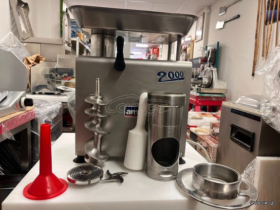 Κρεατομηχανή AMB TC 32 INOX-thumb-19