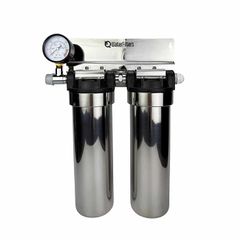 Διπλό Φίλτρο Κάτω Πάγκου QF-C2 100% Inox