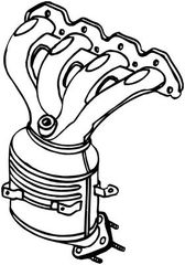 Καταλύτης CHEVROLET AVEO, CRUZE, ORLANDO, TRAX; OPEL ASTRA H, ASTRA J, ASTRA J GTC, INSIGNIA A, MOKKA / MOKKA X, ZAFIRA B, ZAFIRA C 1.6/1.8 07.05-
