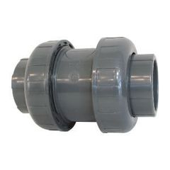 Βαλβίδα αντεπιστροφής κολλητή PVC 16atm-10atm 5016-7016 palaplast