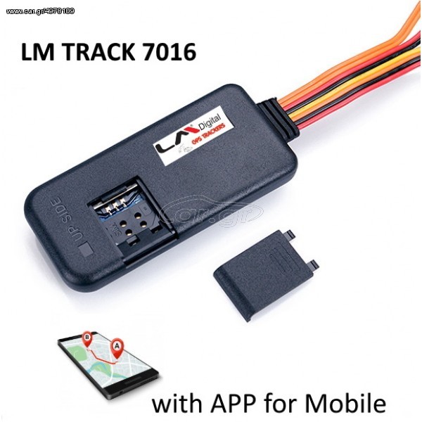 GPS Tracker  AUTO - MOTO  LM 7016 www.sound-evolution gr