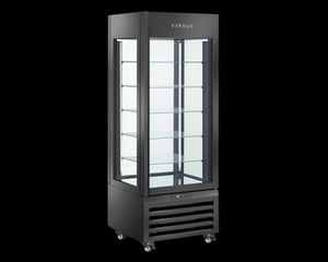 INOXWEB 2027-Βιτρίνα ζαχαροπλαστικής VFP 404B κατάψυξη 440lt (μαύρο χρώμα) CH-VFP 404B