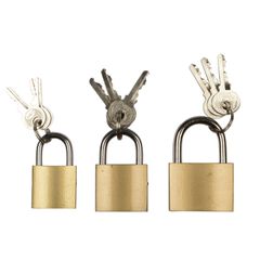 Σετ Λουκέτα 3Τμχ 3 Μεγέθη KINZO