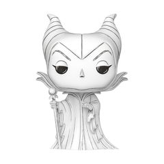 Funko Pop! Disney: Sleeping Beauty (Sketched) - Maleficent #1648 Vinyl Figure