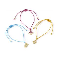 Carat Shop Harry Potter - Golden Snitch Friendship Bracelet Set Multi (HPFB0449)