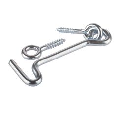 Μάνταλο Ασφαλείας Πόρτας Και Βίδ. Θηλειά 140 Γαλβανιζέ Χύμα