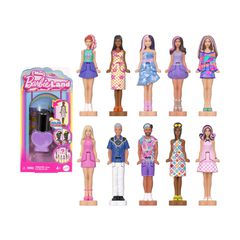 Mattel Barbie: Mini Barbieland Fashionistas - Nail Polish Doll (Random) (JCP97)