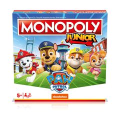 Winning Moves Monopoly Junior: Paw Patrol Επιτραπέζιο (Ελληνική Γλώσσα) (WM04163-GRK)