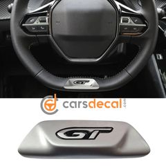 GT Διακοσμητικό Σήμα Τιμονιού για Peugeot