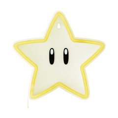 Paladone: Super Mario - Super Star Wall Mountable LED Neon Light (PP14711NNVN)