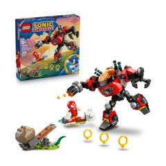 LEGO(R) Sonic the Hedgehog: Knuckles vs. Dr. Eggman Egg Crusher Mech (77005)