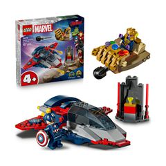 LEGO(R) Marvel: Captain America vs. Thanos (76319)
