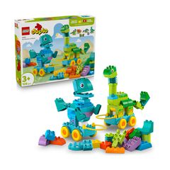 LEGO(R) DUPLO(R) Town: 3in1 Dinosaurs on Wheels (10451)