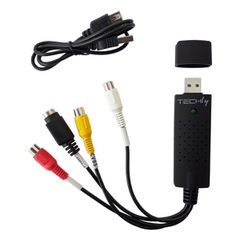 Audio Video Grabber USB 2.0 Techly I-USB-VIDEO-700TY